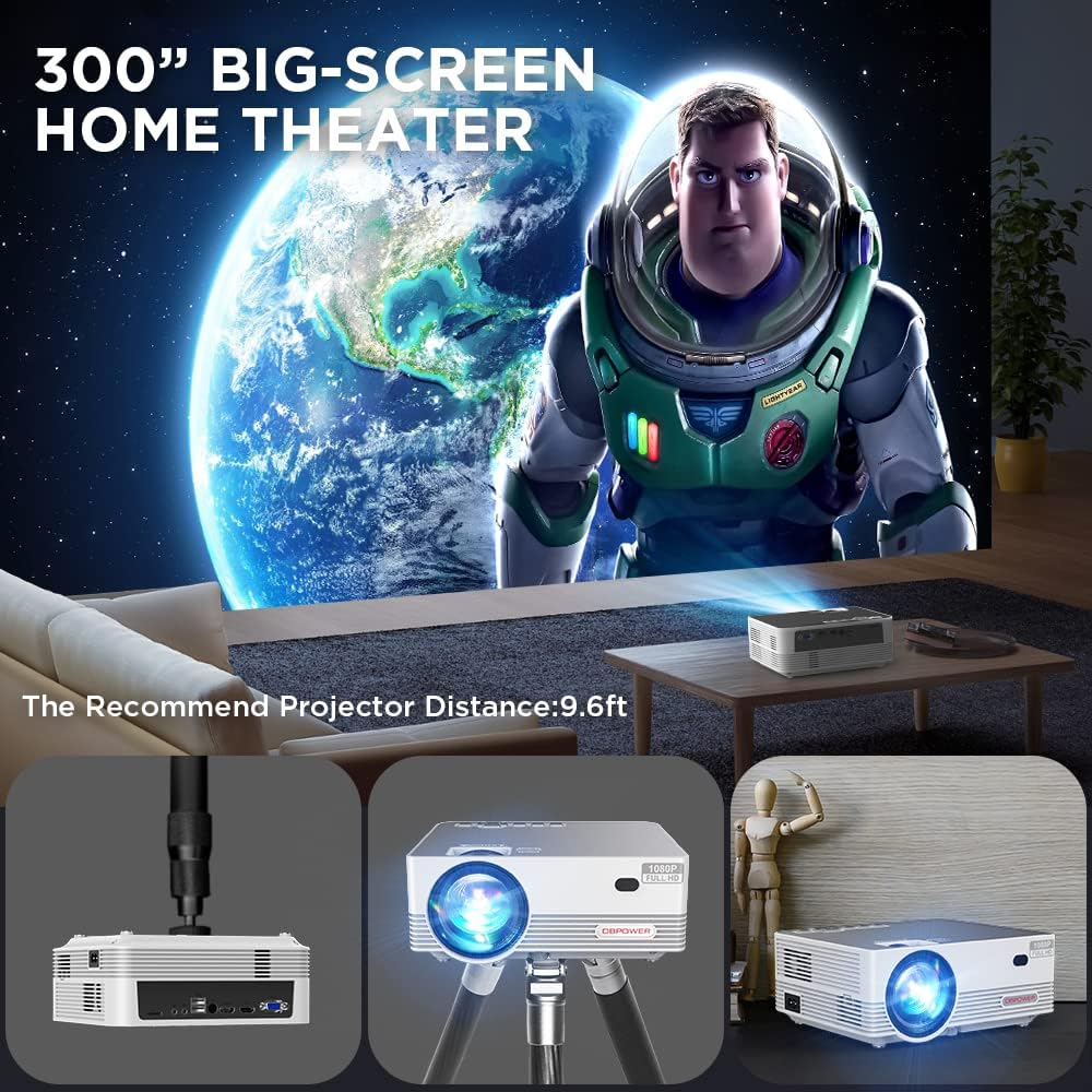 Proyector Wifi Video Beam 8500 Lumens 1080p Hd Bluetooth Mooka Q6 –  COLMETECNO