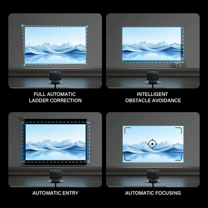 Proyector Smart Wifi 4k Video Juegos Android 800ansi P50 Max