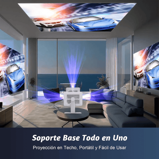 Proyector Smart 4k L018 600ansi Auto Focus Keystone + Telón