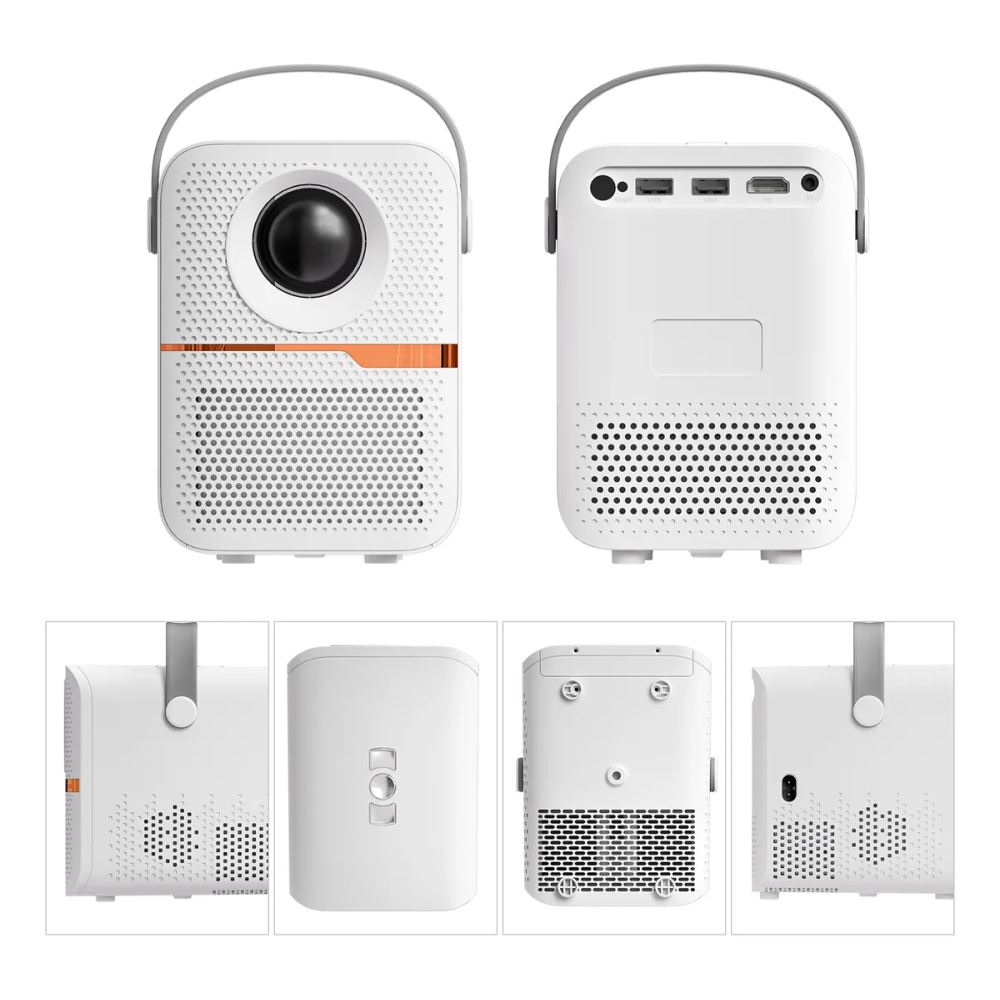 Proyector Smart 4K 1080P Wifi Bluetooth Android 300 ANSI P10