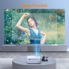 Proyector Led Wifi 4k Nativo 8500lm Bluetooth Febfoxs Jq450