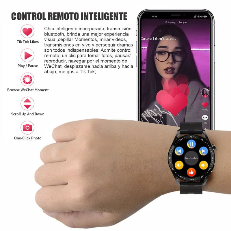 Reloj Inteligente Hw28 Smartwatch Para Hombre+nfc 2022 Nuevo