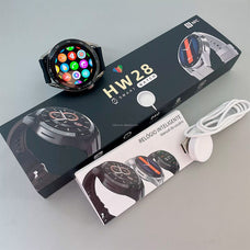 Reloj Smartwatch Para Hombre Bt Táctil Nfc Asistente Ia Hw28