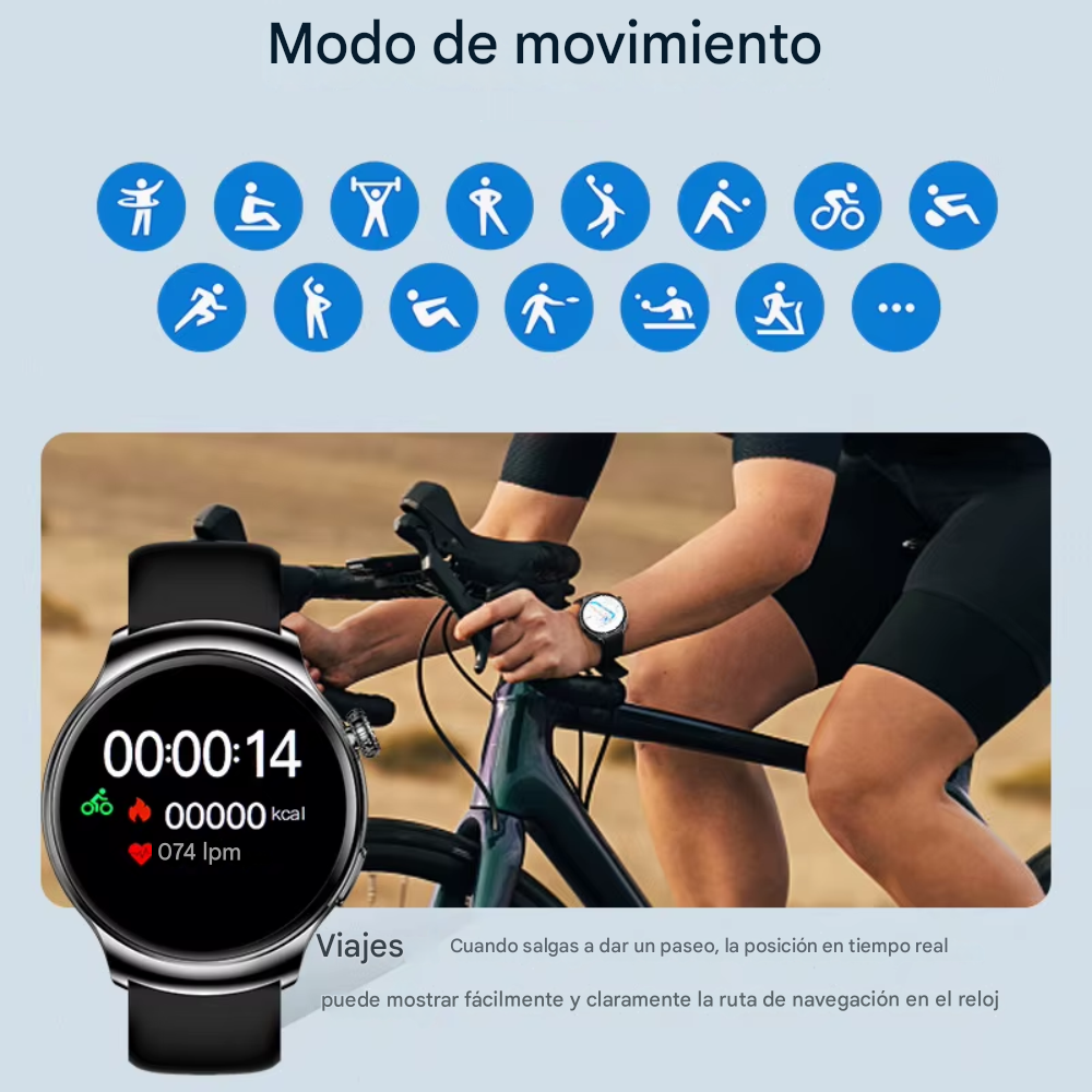 Reloj Inteligente Smartwatch Z93 Pro Finger Sensor Amoled 1.52inch