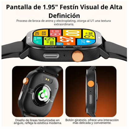 Reloj Inteligente Smartwatch Cubot U1 Llamadas Bluetooth 1.95