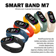Smart Band Reloj Inteligente Pulsera Sport Fitness Watch M7