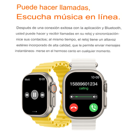 Reloj Inteligente T800 Ultra Series 8 Smartwatch 49mm Touch