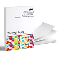 Resma De Papel Térmico Para Impresora Térmica A4 210x297mm