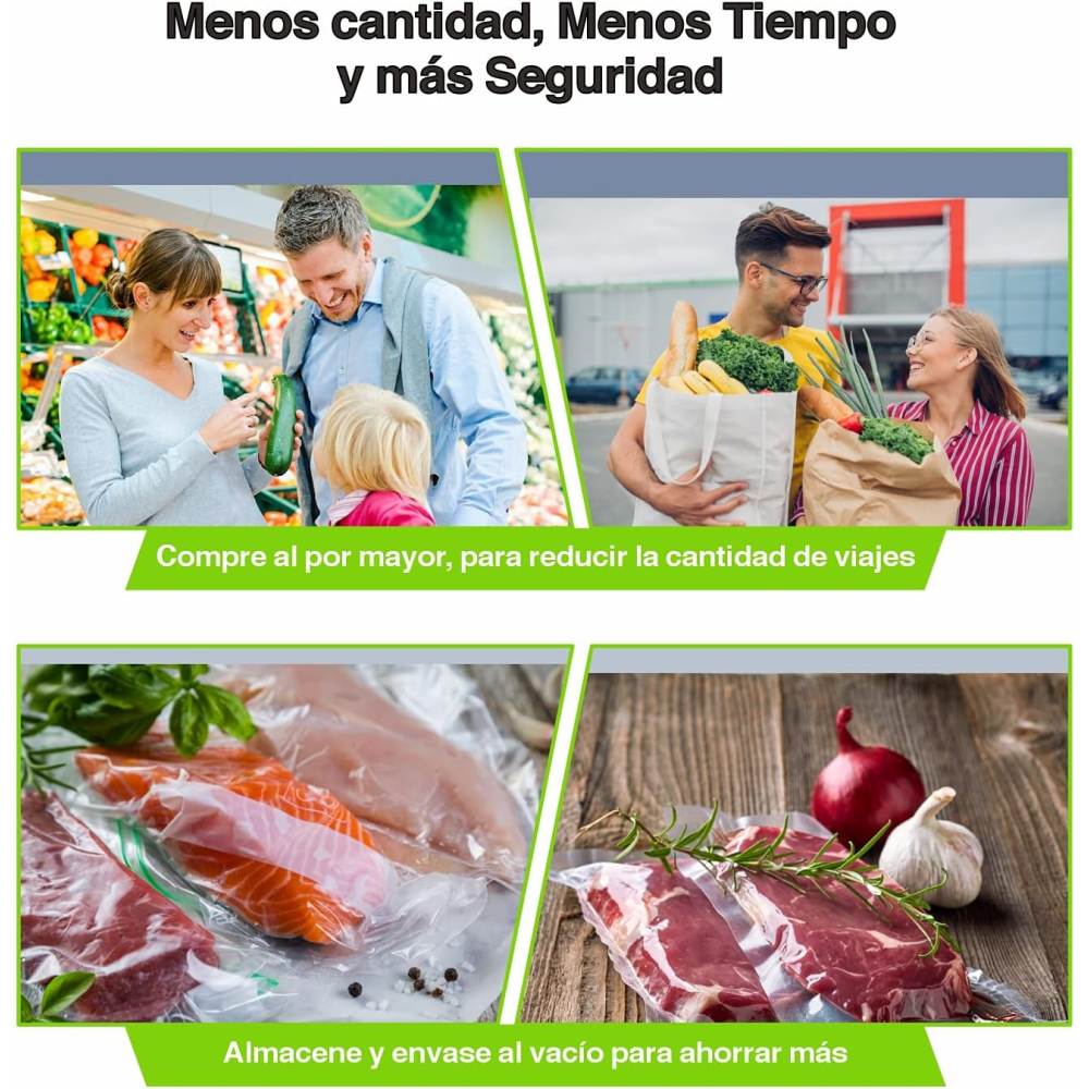 Maquina Empacadora Alimentos Selladora Al Vacio Automatica