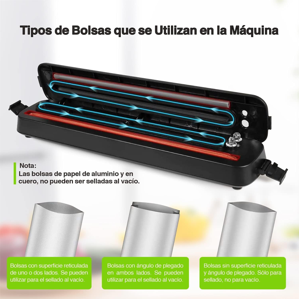 Maquina Empacadora Alimentos Selladora Al Vacio Automatica