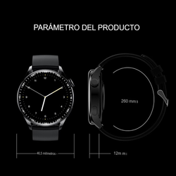 Reloj Inteligente Para Hombre Pantalla Táctil HD NFC WS3 Pro