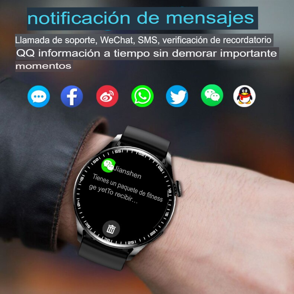 Reloj tactil con whatsapp hotsell