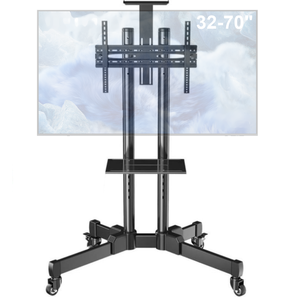 Soporte Tv Rodante Base Pedestal 32-70in Ajustable An-1500
