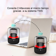 Altavoz Inalambrico Rgb Mini Speaker Portátil Bluetooth Q38