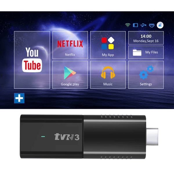 Tv Stick Android Tv 4k Ultra Hd Asistente De Voz Google Tvr3 – COLMETECNO