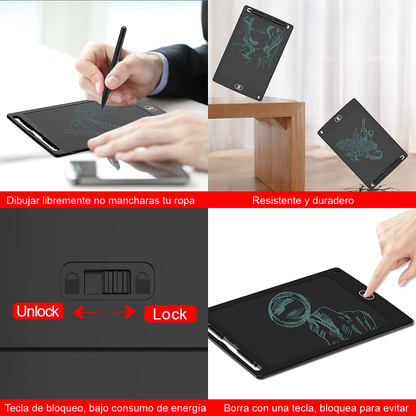 Tableta De Dibujo Electronica Escritura Pantalla LCD 10 inch