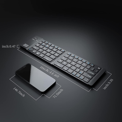 Teclado Bluetooth Plegable Español Para Android Ios Pc Smart
