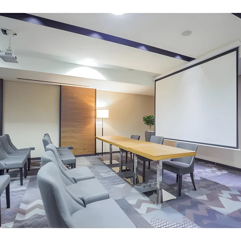 Telón Pantalla De Proyector Electrico 100 inch Control Remoto