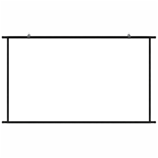Telon De Pared Pantalla Proyector 60 Pulgadas Blanco 16:9