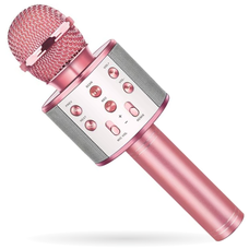 Micrófono Karaoke Bluetooth Parlante Recargable Ws-858
