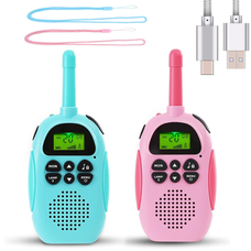 Walkie Talkie Para Niños Largo Alcance Recargables 2 Unidad