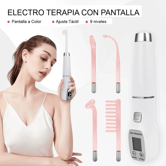 Máquina Facial portátil 7 en 1 Alta Frecuencia Profesional 08B