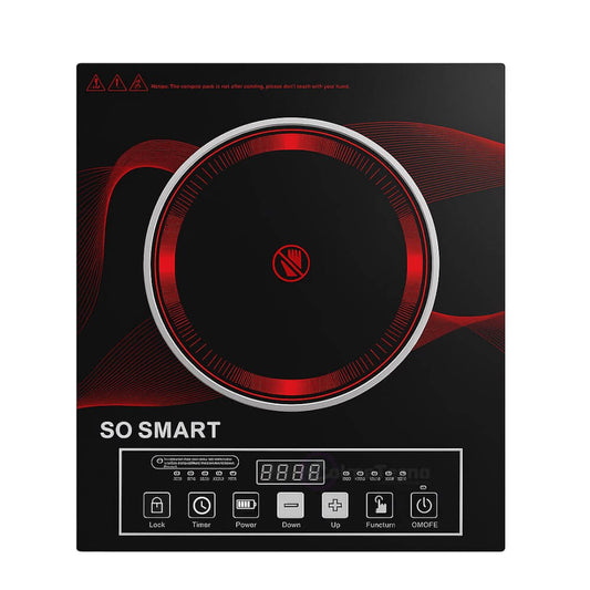 Estufa Inducción Eléctrica 1 Puesto Digital Portátil 3500w