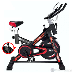 Bicicleta Estática Spinning Ultra Silenciosa Spin Bike Pantalla LED