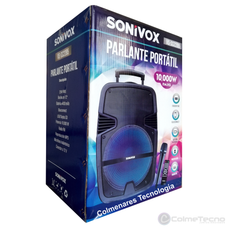 Cabina De Sonido Recargable 12 Pulgadas Sonivox VS-SS2285