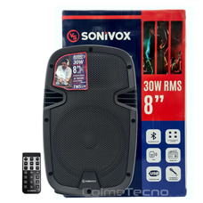 Radio Portátil Sonivox VS-R116 USB SD 4 Bandas AM FM SW1 SW2