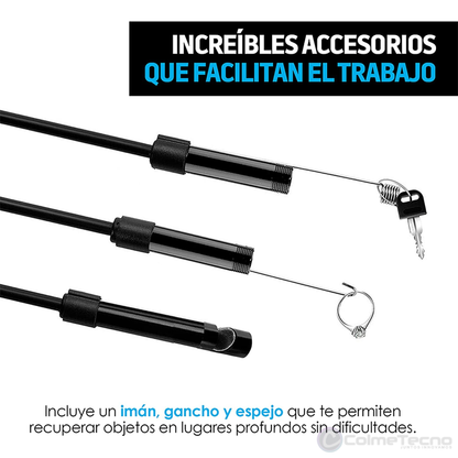 Cámara HD Endoscopio Para Android Con Luz LED Integrada 5M