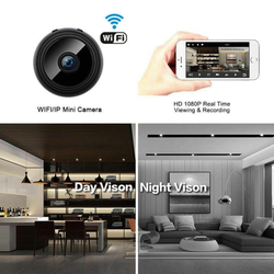 Mini Cámara Espía Wifi Cámara Inalámbrica Oculta A9 Full HD 1080P