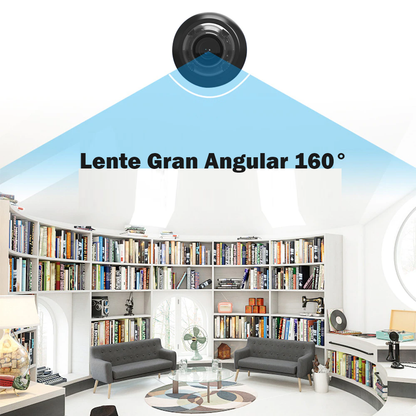 Mini Cámara Inteligente Wifi 1080P Full HD Gran Angular X5
