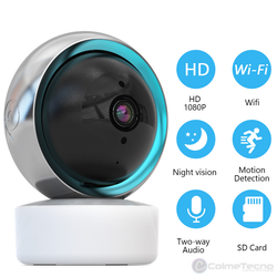 Cámara De Seguridad Interior Wifi Full HD 1080P Smart Camera