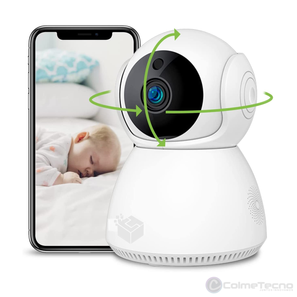 Monitor de bebé HD para interiores, 2,4G, 5G, Wifi, cámara de
