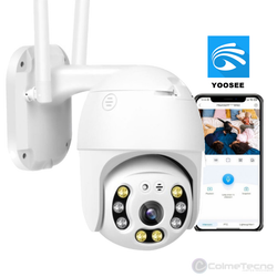 Cámara De Seguridad IP Wifi Domo PTZ 1080p Exterior YOOSEE