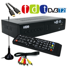 Decodificador TDT Sintonizador De Televisión Digital HD DVB2