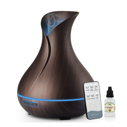 Difusor De Aromas Humidificador de Aire JARRON 400ml KP-1034