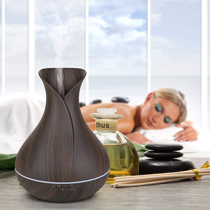 Difusor De Aromas Humidificador de Aire JARRON 400ml KP-1034