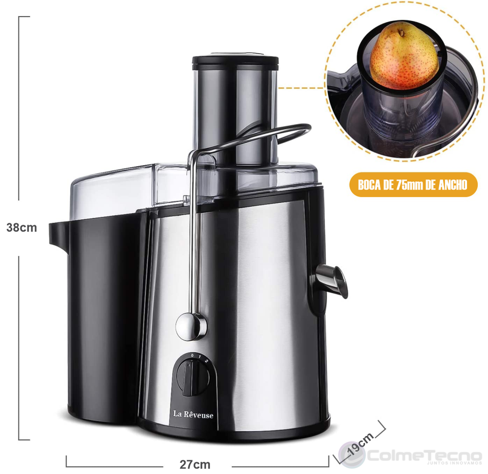 Extractor de Jugos 1000W Exprimidor Renahouse 18500Rpm RH870