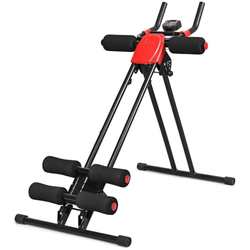 Maquina De Ejercicios Abdominales Ab Vertical Ajustable Pantalla LCD