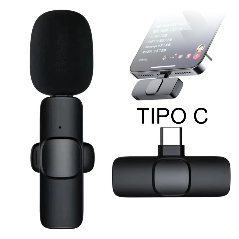 Microfono INALÁMBRICO para Celular De Solapa Profesional iPhone