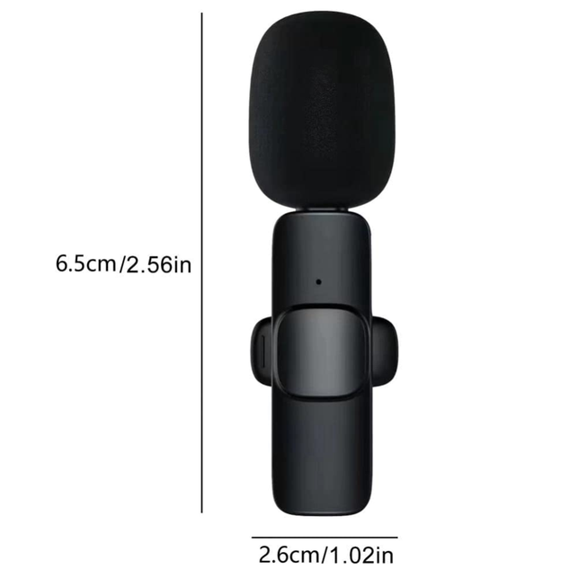 Micrófono De Solapa Inalámbrico Doble para Smartphone Tipo C - F3 –  COLMETECNO