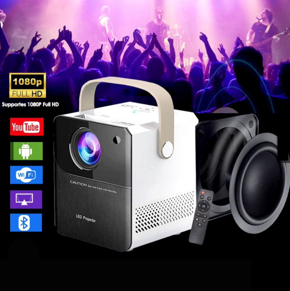 Mini Proyector Led Inteligente M800 Video Beam 1080P Android 9