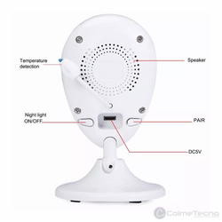 Babycam Monitor De Bebé, Cámara De Seguridad Visión Noct y Zoom