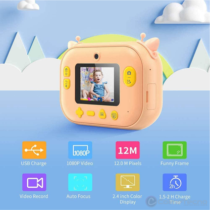 Cámara Instantánea Wifi Para Niños Doble Lente Full HD SD Insta2