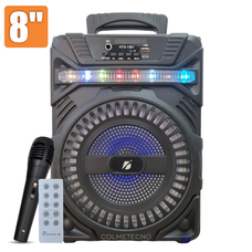 Parlante Recargable BT Wireless Speaker 8inch + Mic KTX-1301