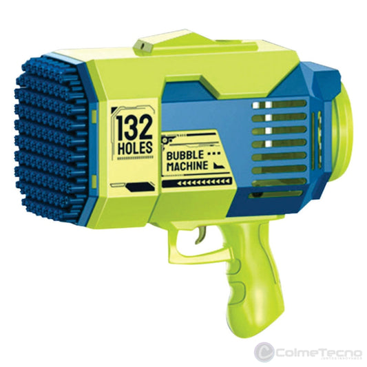 Pistola De Juguete Para Niños Maquina De Burbujas 132holes