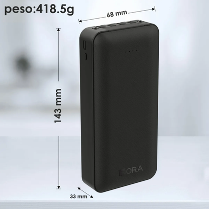 1Hora Power Bank Batería Portátil 20.000mah Real GAR159