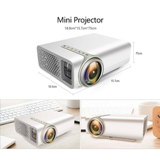 Mini Proyector LED Video Beam 2000Lm HD Wifi Miracast YG530